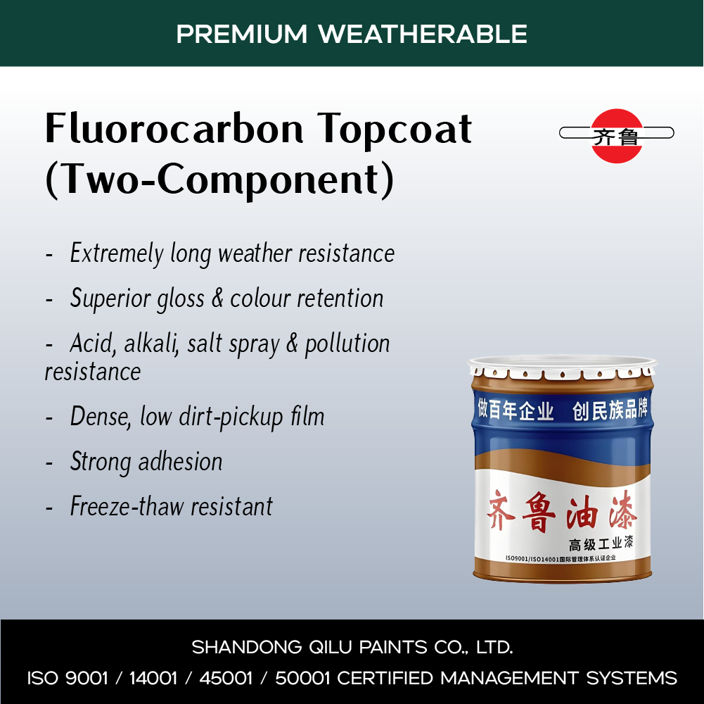 8005 Universal Fluorocarbon Steel Structure Weather-resistant Topcoat