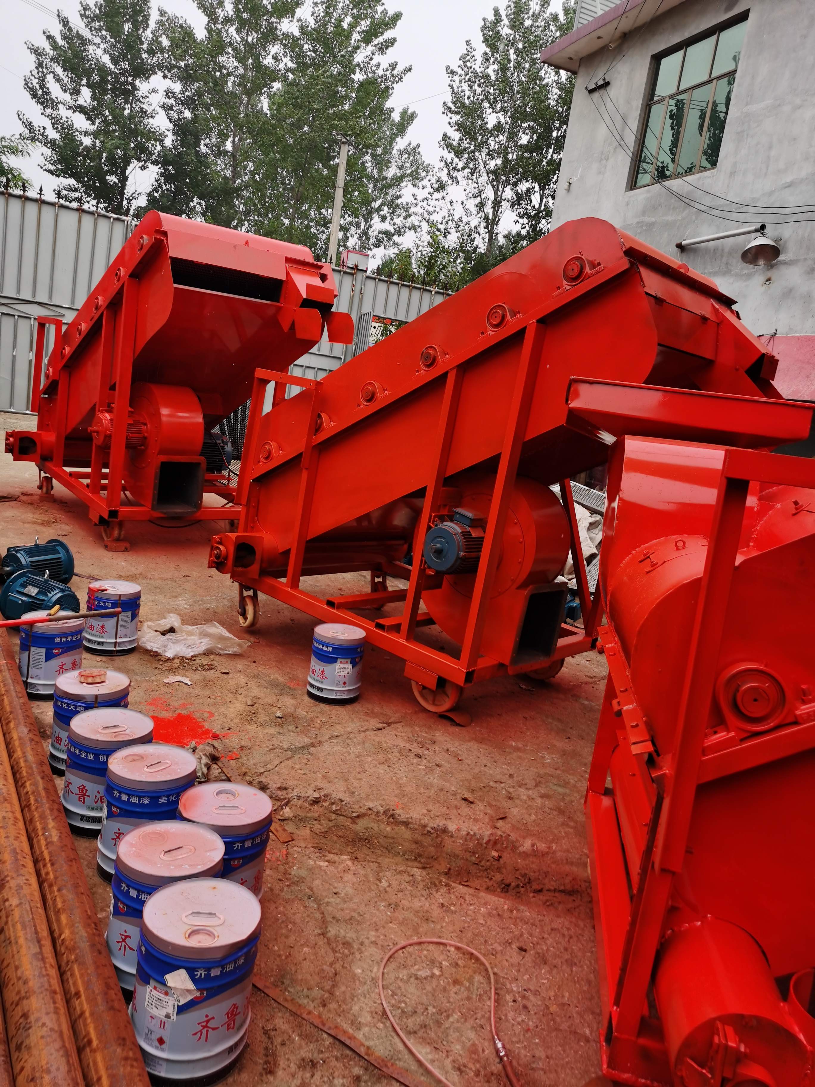 Global coating application